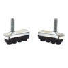 ATOO Patin Frein CYCLO Avant Adaptable SOLEX - La Paire | Patins de Freins Caliper pour Vélo Vintage -Ventes de pièces de vélo patin frein cyclo avant adaptable solex la paire