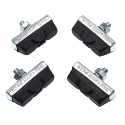 Maxxus Patins De Freins Avec écrou Pour Vélo - Par 4 - Compatible Vélo de Route, Course et Vintage