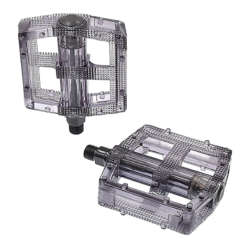 M-Wave Pédales Noir Translucide Pour Vélos BMX 9/16 - Accessoires BMX/Fixie