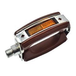 Ventes de pièces de vélo 27 Ventes de pièces de vélo -Ventes de pièces de vélo pedales velo vintage en resine marron city marwi 1