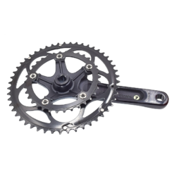 Vélo Original Pédalier Alu Route 50-34D L 175 Mm Noir - Pédalier et Manivelle Haute Performance -Ventes de pièces de vélo pedalier alu route 50 34d l 175 mm noir 4