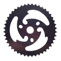 Point Plateau Pour BMX En Acier Noir/Argent - Pièce Détachée Vélo BMX -Ventes de pièces de vélo plateau pour bmx en acier noir argent 2