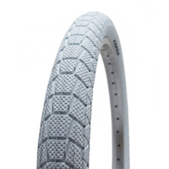 Pneu Blanc Vélo 20 Pouces Type BMX Kenda - Haute Performance pour BMX et Fixie