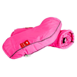 Wobs Protection Froid Sur Poignées De Vélo - Rose | Accessoires pour Vélo Enfant et Cycliste Junior
