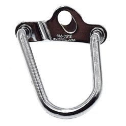 Shimano Protège Dérailleur Chromé - Protection Durable pour Dérailleur Vélo