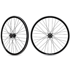 Roue Arrière Fixie Jante Noire Moyeu Noir - Funecobikes - Pièces Détachées pour Vélo Fixie et Single Speed