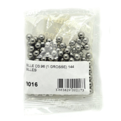 Funecobikes Sachet De 144 Billes Acier - Diamètre 3,96 Mm - Roulements à Billes pour Vélos Vintage