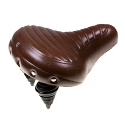 Selle Comfort Classic Retro Wave XL - Selle de Vélo Confortable pour Ville, Course et Cyclotourisme