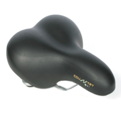 Selle Royal Ultra Confort Gel + Amortisseur Country Gel - Selle de Vélo Confortable pour Ville, Course et Cyclotourisme