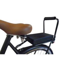 Funecobikes Siège Vélo Arrière Junior - Porte Bagage Enfant 9 Mois à 9 Ans - Accessoire Vélo Sécurisé