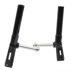 Funecobikes Support de Direction Avant pour Roue sur Tricycle Couché - Pièces Aluminium à Souder pour Vélo