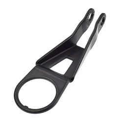 ATOO Support de Projecteur Avant pour Vélo Vintage - Jeu de Direction Ø25.4 mm en Acier Noir -Ventes de pièces de vélo support de projecteur avant sur jeu de direction o254 mm acier noir 2