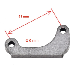 Funecobikes Support Frein à Disque à Souder Pour Vélo - Compatible BMX, Fixie et Vélos Personnalisés -Ventes de pièces de vélo support frein a disque a souder pour velo 1