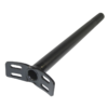 Qu-ax Tige De Selle Pour Monocycle 25.4 X 400 Mm Noir - Tige de selle robuste pour vélo adulte et enfant -Ventes de pièces de vélo tige de selle pour monocycle 254 x 400 mm noir