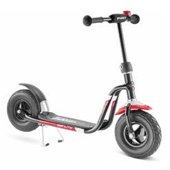 Trottinette Noire R03 L Puky pour Enfant dès 3 Ans - Idéal pour Fille et Garçon