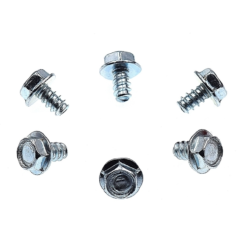 Funecobikes Vis 6 Pans Pour Carter Chaîne De Vélo - Lot de 6 Pièces pour Vélos Vintage