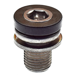 ATOO Vis Boitier De Pédalier D12x100 Compatible Isis/Octalink/Intégré - Pièce Détachée Vélo