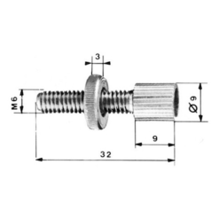 Maxxus Vis De Réglage De Cable De Frein De Vélo - Compatible avec Vélos Vintage 8 Maxxus Vis De Réglage De Cable De Frein De Vélo - Compatible avec Vélos Vintage -Ventes de pièces de vélo vis de reglage de cable de frein de velo 2