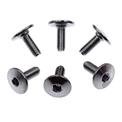 Shimano Vis Pour Cales De Pédales Route - Par 6 | Pièces Vintage pour Vélo | Compatible Anciens Vélos